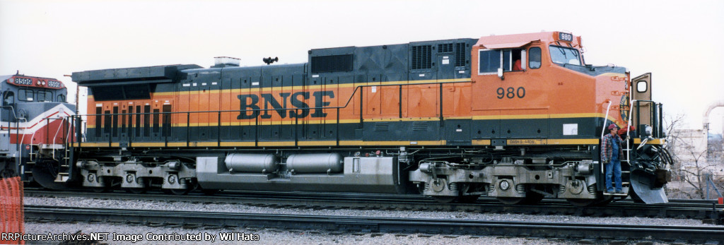 BNSF C44-9W 980